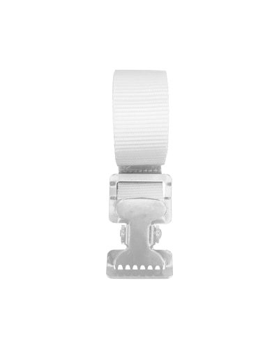 White Spring Buckle Strap 2'