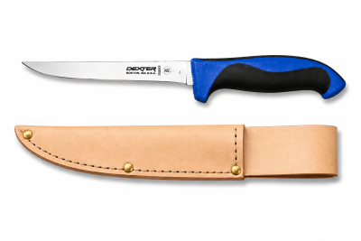 DEXTER RUSSELL S360SP 6″ Boning Knife Leather Sheath Combo Blue